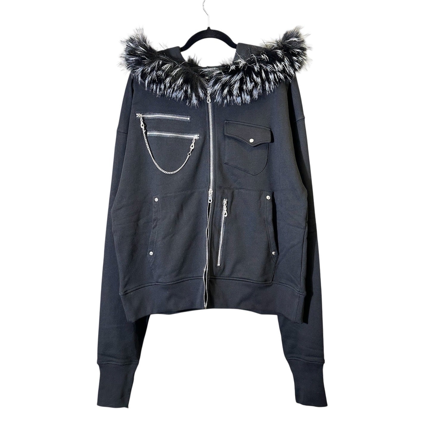 "Chain" Zip Up